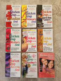 'Chicken Soup for the Soul' books ($5 ea./ALL 9 for only $25!)