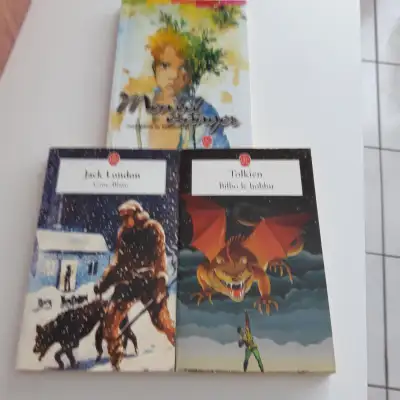 3LIVRES ADO CROC-BLANC, BILBO LE HOBBIT+MON BEL ORANGER$5.00CHAQ, View more