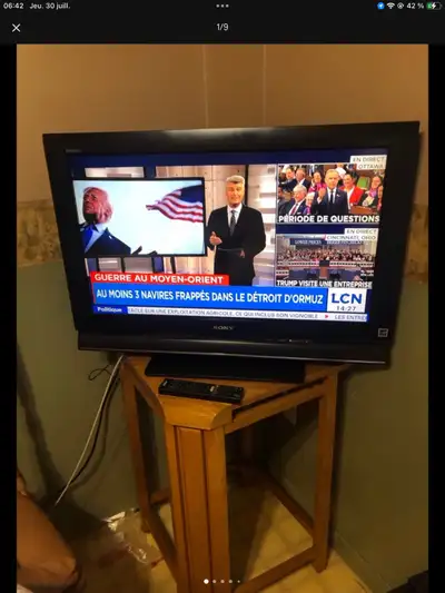 télévision Sony Bravia 32 pouces en très bonne condition , View more
