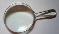 Antique Magnifying Glass with Wire Handle
