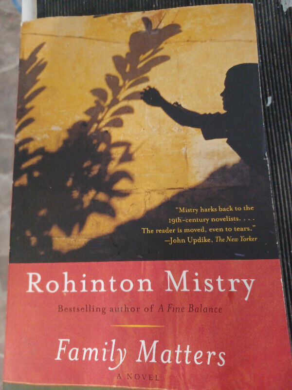 Family Matters a novel by Rohinton Mistry in Fiction in Abbotsford - Image 2