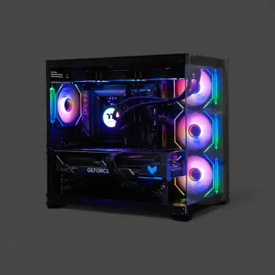 RTX 4080 Super - Ryzen 9800x3D Gaming PC - 32GB RAM - 1TB SSD, View more