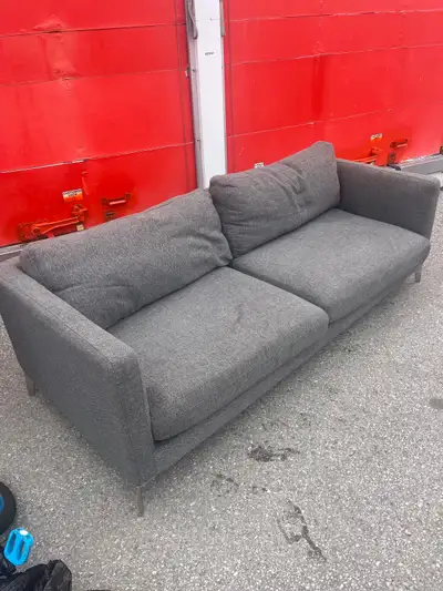 3 seater couch from Structube. Price is negotiable. Serious inquiries only. Pick up at storage on Wa...