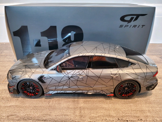 1:18 Resin not Diecast GT Spirit Audi RS7-R ABT Grey in Arts & Collectibles in Kawartha Lakes