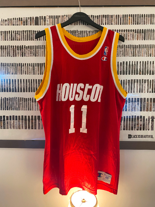 Champion - Houston Rockets Vernon Maxwell vintage jersey (1991) in Arts & Collectibles in City of Toronto - Image 2