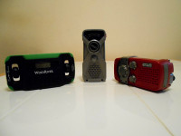 Emergency Portable Radios AM/FM/Crank/Flashlight