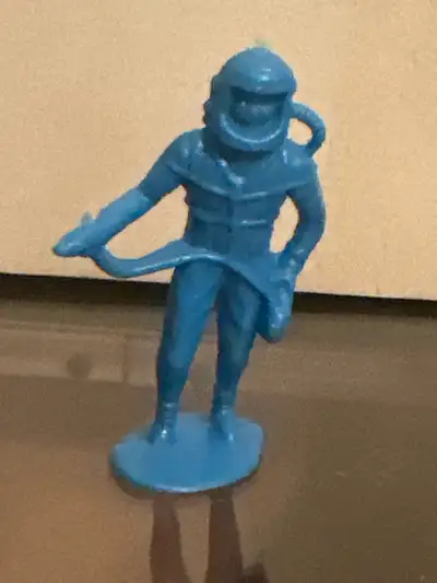 Astronaut Army Men Toy Soldier  Marx Space BLUE 1, View more