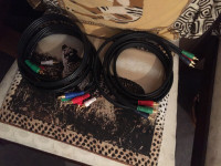 RCA Audio-Video 3-in-1 Gold Plug Cables -  $10 Each