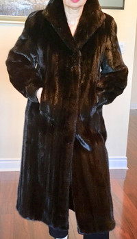 Majestic Canadian mink coat