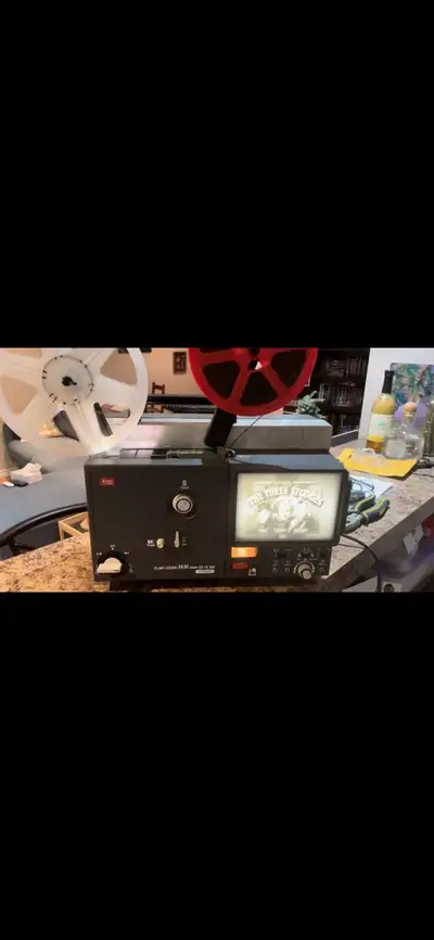 Elmo HiVision SC-18  8mm sound projector  6000AF Camera, View more