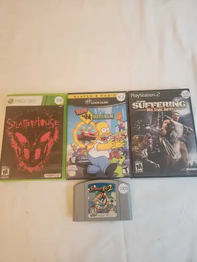 jeux rare x-box 360/gamecube/n64/ps2, View more
