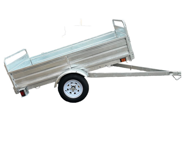 Single axle multi-utility DUMP trailer (FOR RENT) in Other Business & Industrial in City of Toronto