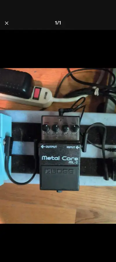 Boss metal core disto pedal, View more