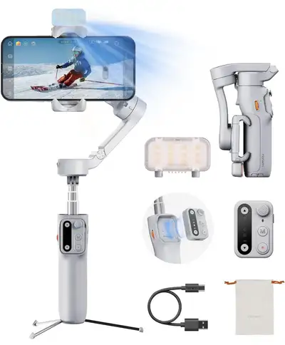 Hohem iSteady X3 Portable 3-Axis Smartphone Gimbal Stabilizer, View more