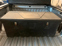 Rigid poly storage box
