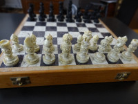 Indian Soapstone Chess Set