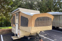 1985 Coleman redwood tent trailer pop up camper 