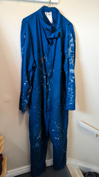 Blue 46R painting coveralls - seem to be a large or XL size