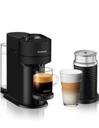 Breville Nespresso Vertuo Next & Aeroccino 3 Bundle -Matte Black