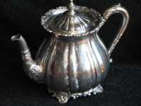 RARE, Antique Rockford Silver Plate Company Teapot