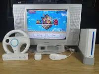 Nintendo Wii Avec 60 Jeux (Modifié) (Bien Lire La Description)