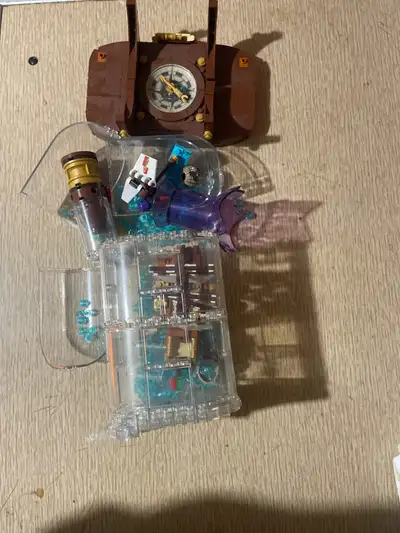Ahoy there, mateys! I'm selling a used Lego Ship in a Bottle set that's ready to set sail into your...