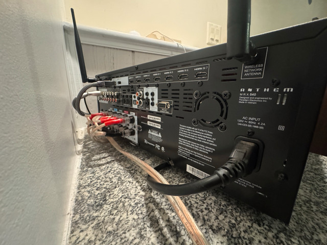 Anthem MRX 540 8K 7.2 Channel Pre-Amplifier in Stereo Systems & Home Theatre in St. Catharines - Image 4