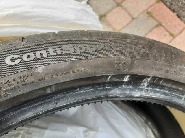 ContiSportContact 265 35 ZR 21 TIRE in Tires & Rims in Kawartha Lakes