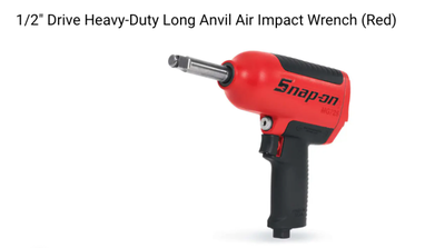 Like New SNAP-ON MG725 1/2" Drive Super Duty Air Impact Wrench, View more