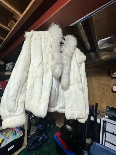 Giorgio Ferrini Rabbit Fur Coat, View more