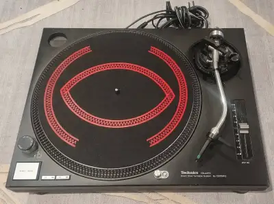Technics SL-1200MK2 direct drive turntable (black), with Ortofon concord cartridge and needle. $1200...