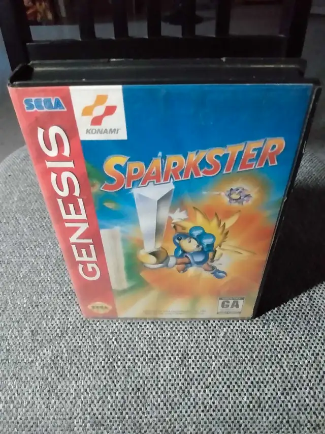 LOT⚔(CIB, manual creases) SPARKSTER & (No M) ROCKET KNIGHT62854395467010124