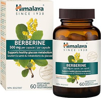 Himalaya Berberine for healthy glucose metabolism, 1000 mg HCL f