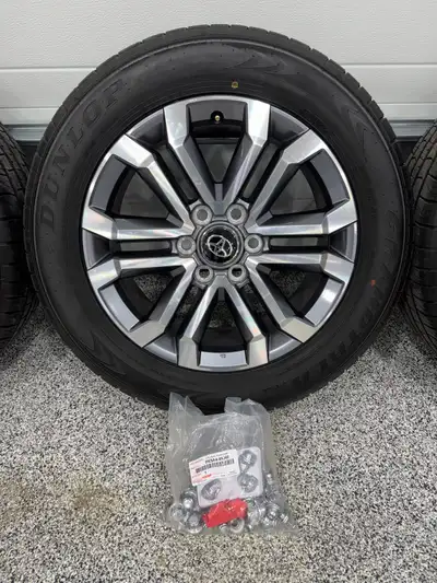 Selling a set of 4 OEM Rims and Tires from a 2025 Toyota 4Runner Limited. Brand New Take Offs. Mint...