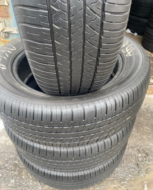 4 pneus d’été usagés / à vendre FALKEN225/60R18 100H in Tires & Rims in Laval / North Shore