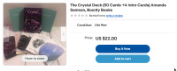 The Crystal Deck - 50 cards - Sealed Box