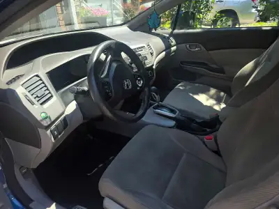 Honda Civic 2012 ,very good and reliable car and cheap on gas. No accident record or any mechanical...