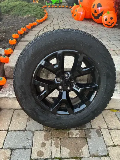Winter tires and rims for sale. Balanced and ready to go. Nokian Radial tubless extra load MS245-65R...