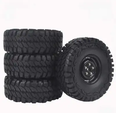 RC tires NEW, never used. Tires only, no rims, no foam inserts. 4-Pack 1/10 Scale RC Rock Crawler Ti...