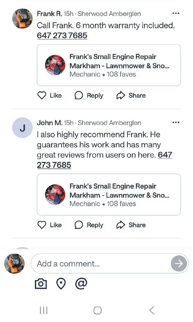 $100 Snowblower Repairs Markham in Snowblowers in Markham / York Region - Image 4