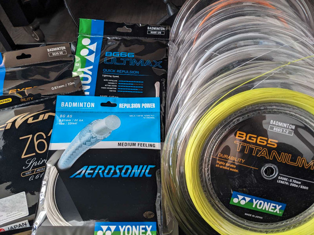 Yonex EXB68 and other strings in Tennis & Racquet in Markham / York Region - Image 3