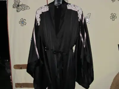 Robe de chambre pour femme  ,noir, View more