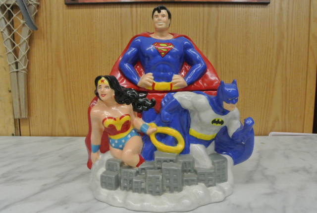Westland Giftware Ceramic Cookie Jar, 11.5-Inch, DC Comics Super in Arts & Collectibles in St. Albert