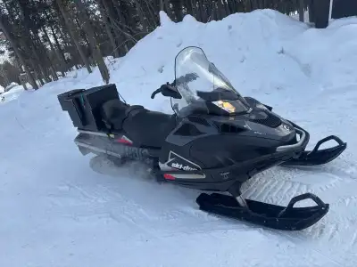 The bison pretty much jump into the tabogan behind this thing. All the accessories you need, heavy f...