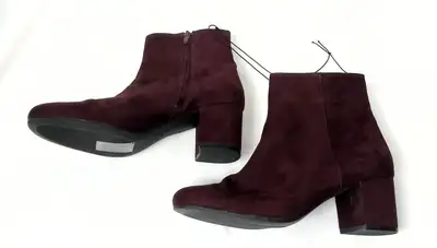 Brand New. H&M Burgundy Boots. Size 40EU / 8.5-9.5US, View more