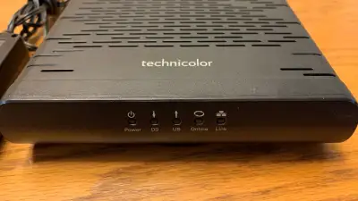 Perfect condition. Stopped using in 2 weeks ago. Compatible with all Cable Internet Service Provider...