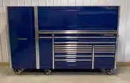 Snap‑on EPIQ 84” Toolbox – Hutch, Power Side Cabinet & Stainless Power Top Location: Edmonton, AB Co...