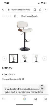 Eames Style Counter Stool