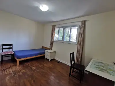 A spacious furnished, bright, quite and clean room with a closet for rent in Scarborough. It is in a...