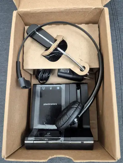 Plantronics Savi W740 3 in 1 wireless headset system., View more